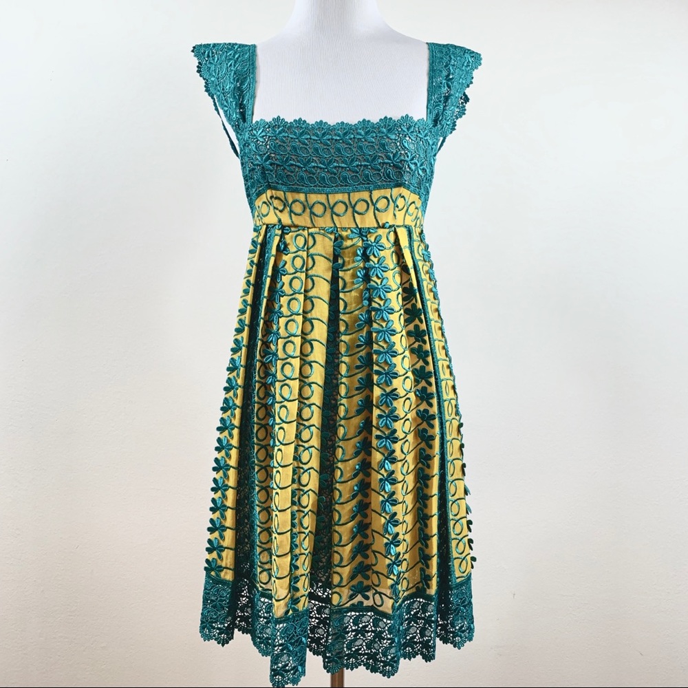 🚨SOLD🚨 NWT Tracy Feith Teal Baby Coco Dress
